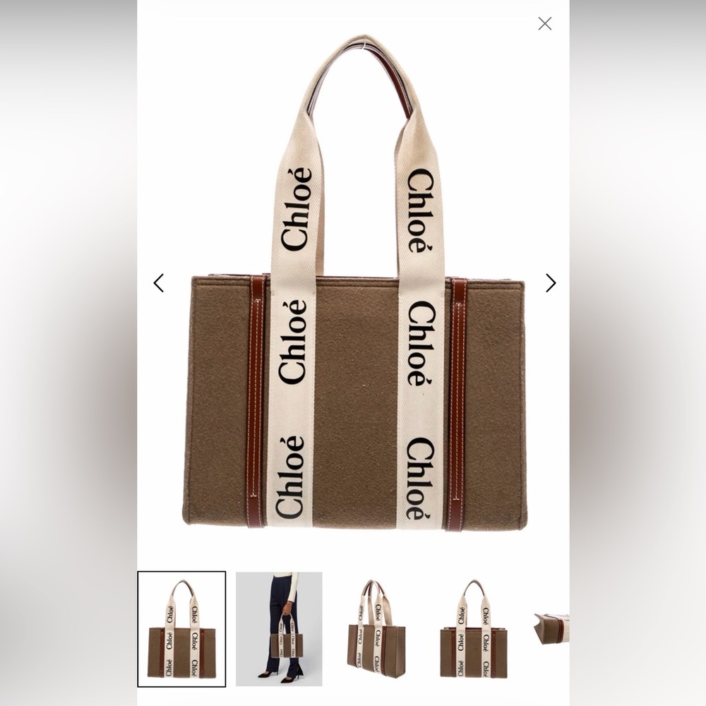 Chloé Felt Woody Medium with dust bag and Original box - AUTHENTIC!!